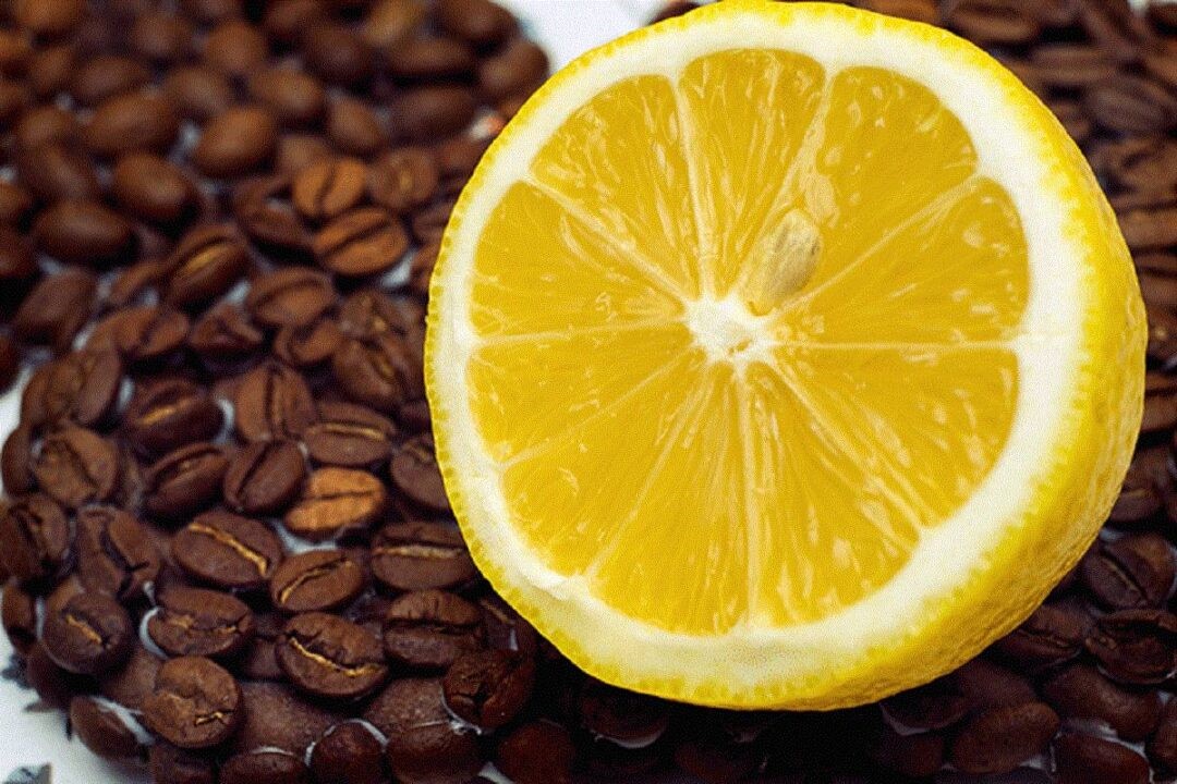 نحوه درست کردن ترکیب قهوه و لیمو