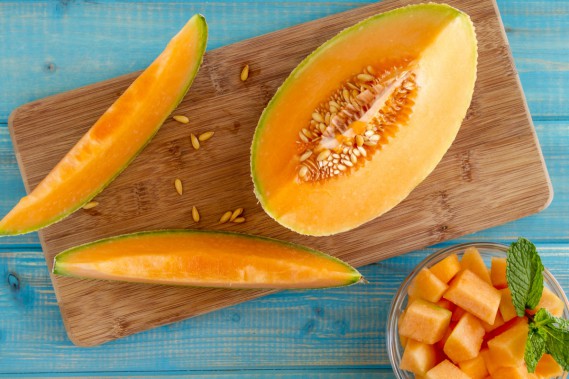 فیبر موجود در طالبی